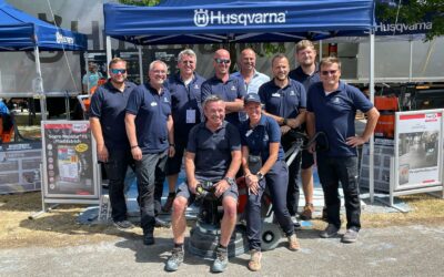 Demopark, EPF, Parken: Husqvarna Construction präsentiert sich auf Fachmessen als ganzheitlicher Lösungsanbieter