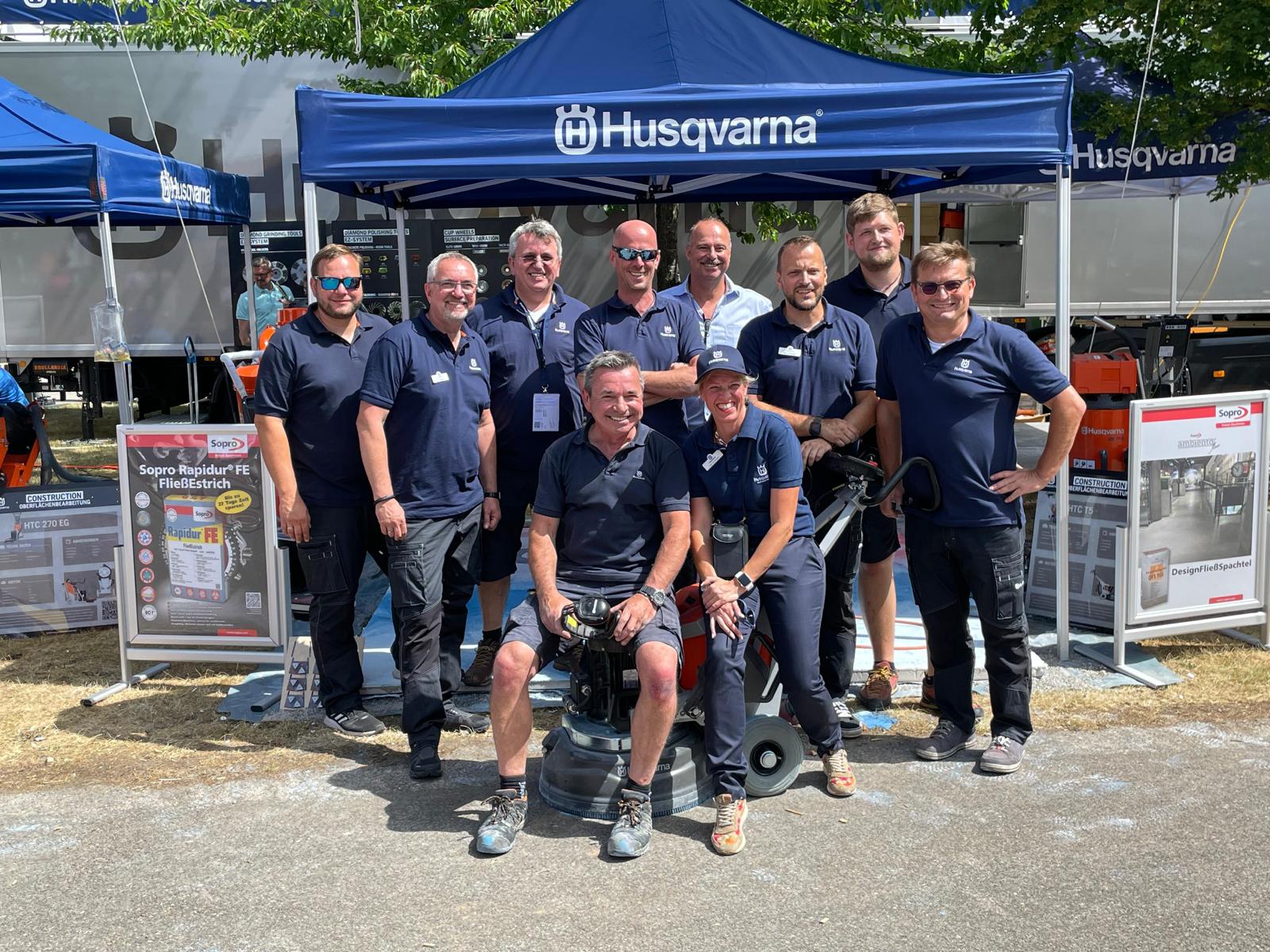 Demopark EPF Parken Husqvarna Construction Pr sentiert Sich Auf 