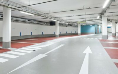 Bodensanierung in der Tiefgarage des Stuttgarter Bosch-Areals: AZ-Bautenschutz setzt auf Husqvarna Superprep™ Konzept